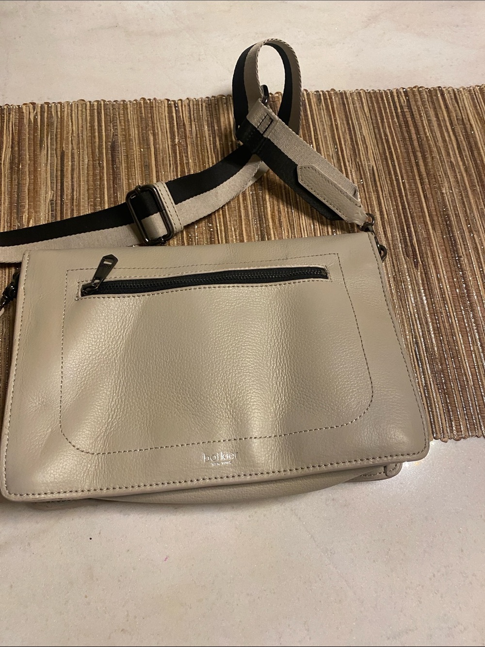 Boltkier Crossbody Bag in Light Taupe